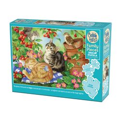 Cobble Hill Under the Cherry Tree Jigsaw Puzzle Multicolored 350 pc