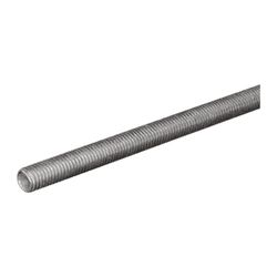 SteelWorks 1/2 in. D X 36 in. L Zinc-Plated Steel Threaded Rod