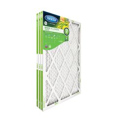 BestAir 20 in. W X 20 in. H X 1 in. 8 MERV Pleated Air Filter 3 pk