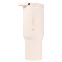 Hydrojug 32 oz Cream Sports Water Bottle w/Straw