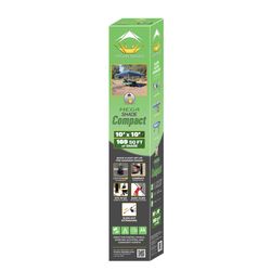 Crown Shade One Touch 150D Polyester Mega Shade Compact Canopy 9.4 ft. H X 12.9 ft. W X 12.9 ft. L