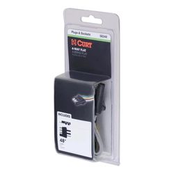 CURT 4 Flat Connector Plug