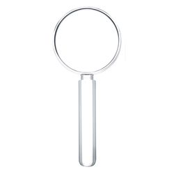 Kikkerland Round 3 Times Magnifier