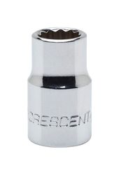 Crescent 19 mm X 3/8 in. drive Metric 12 Point Standard Socket 1 pc