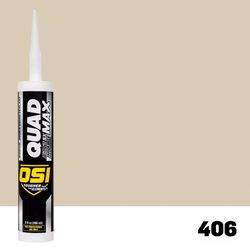 OSI Quad Max Navajo Beige Elastomeric Polymers Caulk Sealant 9.5 oz