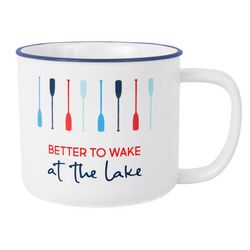 Pavilion We People 17 oz White BPA Free Lake/Paddle Mug