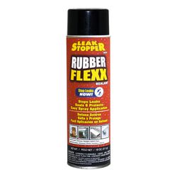 Leak Stopper Rubber Flexx Gloss Black Rubber Polymers Roof Patch 18 oz
