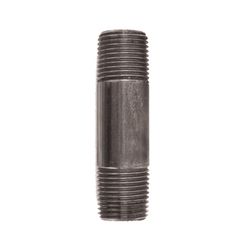 STZ Industries 1/2 in. MIP each X 1/2 in. D MIP Black Steel 3 in. L Nipple