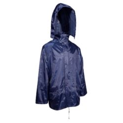 Boss Blue PVC/Polyester Rain Jacket XL