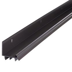 M-D Building Products Brown Vinyl Under Door Seal For Doors 36 in. L X 2 in.