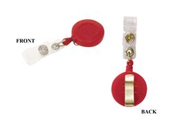 Hy-Ko 2GO Plastic Assorted Clip On Badge Holder