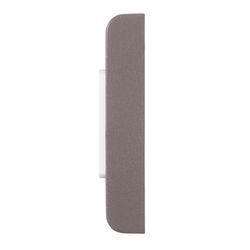 Heath Zenith Oil Rubbed Bronze Brown Metal Wired Pushbutton Doorbell