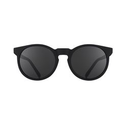 goodr Circle G - It’s Not Black It’s Obsidian Sunglasses Unisex Black Frame Black Lens Polarized