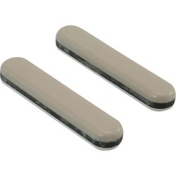 Shepherd Hardware Plastic Self Adhesive Gripper Pad Beige Round 1 in. W 4 pk