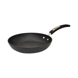 Starfrit Ceramic Coated Aluminum Fry Pan 10 in. Black