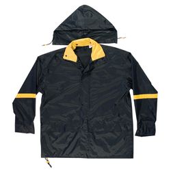 CLC Climate Gear Black Nylon Rain Suit L 0.18 mil