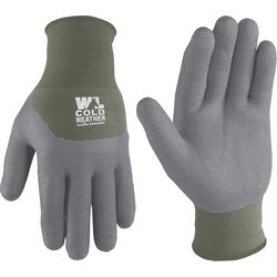 Wells Lamont Women's Outdoor Cold Weather Winter Work Gloves Gray/Green S 1 pair