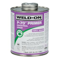 Weld-On P-70 Purple Primer For CPVC/PVC 32 oz