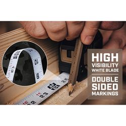 Spec Ops Tools 3 in. L X 3.12 in. W Tape Measure 2 pk