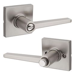Kwikset Safe Lock Daylon Satin Nickel Privacy Lever