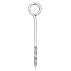 Hampton 5/16 in. X 6 in. L Stainless Stainless Steel Lag Thread Eyebolt