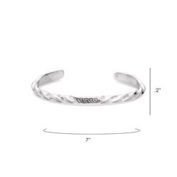Montana Silversmiths Men's Solstice Cuff Silver Bracelet