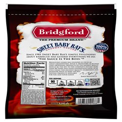 Bridgford Sweet Baby Ray's Original Beef Jerky 10 oz Bagged