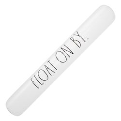 CocoNut Float Rae Dunn White Vinyl Inflatable Float On By Pool Noodle