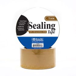 Bazic Products 1.88 in. W X 109.3 yd L Sealing Tape