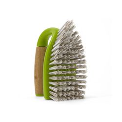 Full Circle Tough Stuff 3.82 in. W Bamboo Handle Scrub Brush