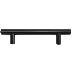 Laurey Melrose T-Bar Cabinet Pull 4 in. Matte Black 1 pk