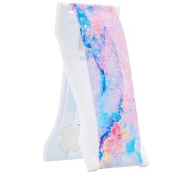 LoveHandle Pink/White Magic Marble Cell Phone Grip For All Mobile Devices