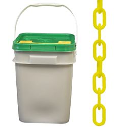 Mr. Chain #8 Passing Link Plastic Chain 2 in. D X 160 ft. L