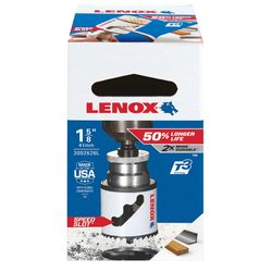 LENOX Speed Slot 1-5/8 in. Bi-Metal 1.5 in. L Hole Saw