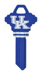HILLMAN NCAA Kentucky Wildcats House/Office Key Blank 68 Single For Schlage Locks Blue