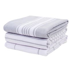 KAF Home Frost Gray Cotton Kitchen Towel