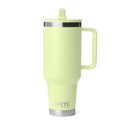 YETI Rambler 40 oz Grasshopper BPA Free Travel Straw Mug