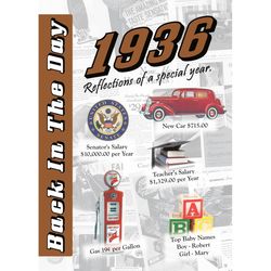 Back In The Day 1936 Reference Book