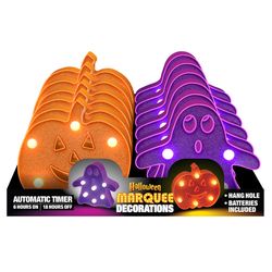 Shawshank LEDz LED Pumpkin and Ghost Marquee Light 1 pk (RANDOM COLOR)