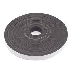 Magnet Source 300 in. L X .5 in. W Black Strip Magnetic Tape 1 pc