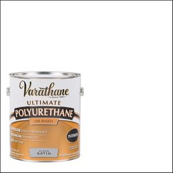 Varathane Ultimate Satin Clear Oil-Based Polyurethane 1 gal
