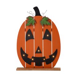 Glitzhome Cutout Pumpkin Porch Decor Iron 1 pc