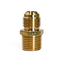 ATC 1/2 in. Flare X 1/2 in. D D MPT Brass Adapter