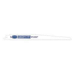 Century Drill & Tool 9 in. Bi-Metal Contractor Series Reciprocating Saw Blade 6 TPI 5 pk