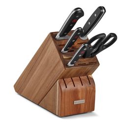 WUSTHOF Stainless Steel Block Knife Set 6 pc