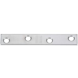 National Hardware 5/8 in. H X 5/8 in. W X 4 in. L Stainless Steel Mending Brace