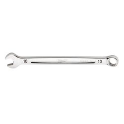 Milwaukee Max Bite 10 mm X 10 mm 6 and 12 Point Metric and SAE Combination Wrench 0.89 in. L 1 pc