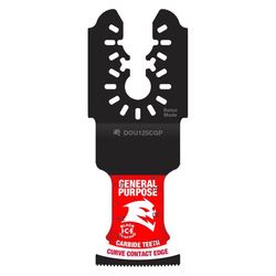 Diablo 1-1/4 in. X 1-1/4 in. W Carbide Oscillating Blade General Purpose Cuts 3 pk