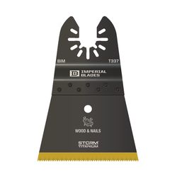 Imperial Blades One Fit 2-1/2 in. L Titanium-Coated Bi-Metal Storm Oscillating Saw Blade 1 pk