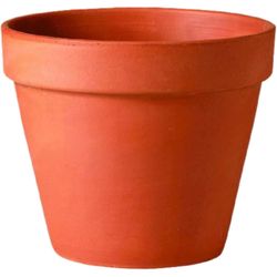 Deroma 13.6 in. H X 16 in. D Clay Standard Planter Terracotta